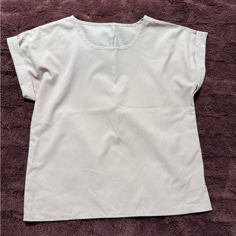 SHEIN Cream Blouse